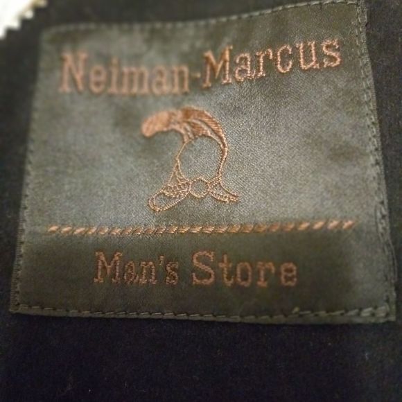 Vintage Men's Neiman Marcus Double Breasted Trench Coat - Picture 7 of 8